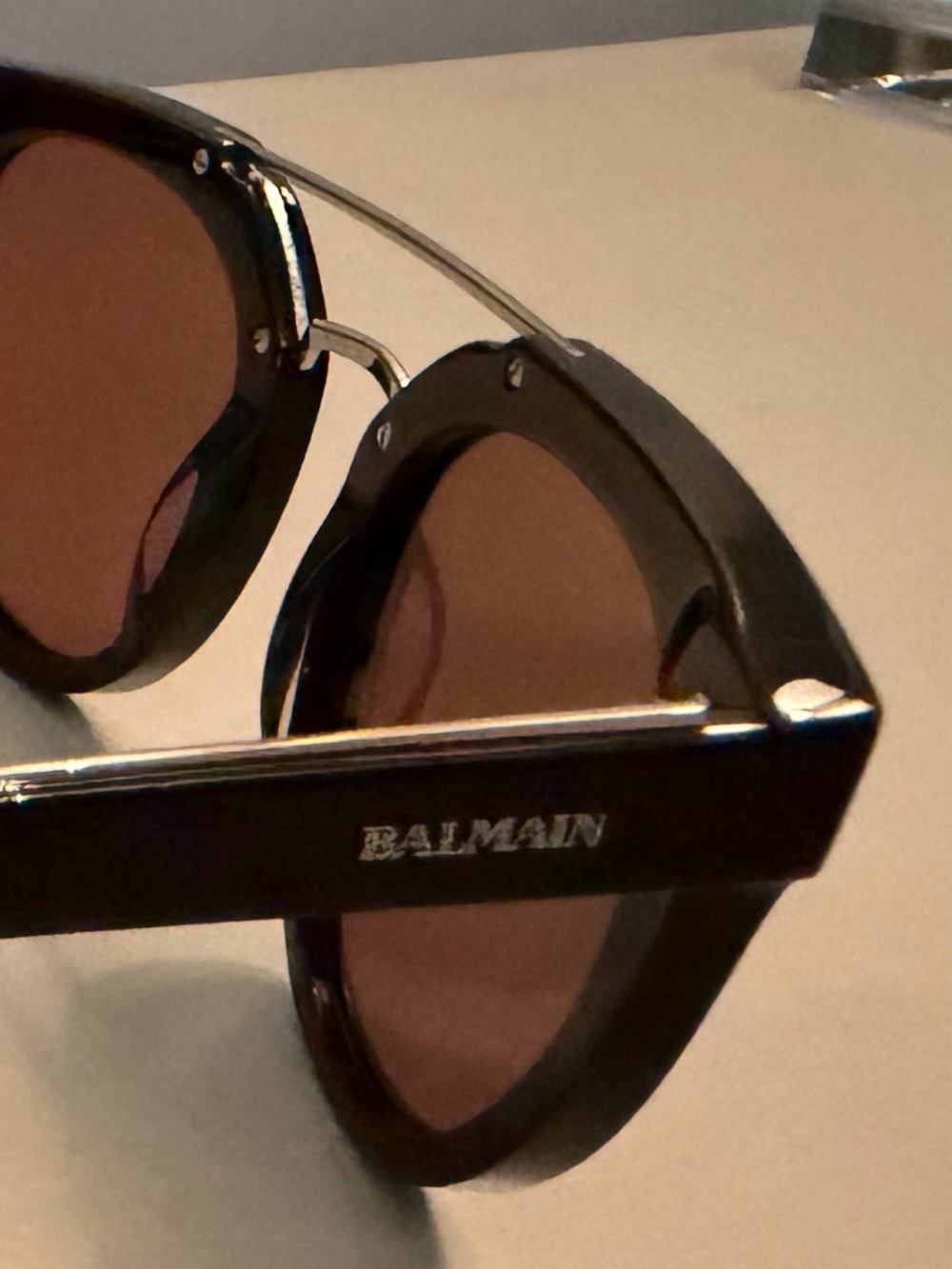 NWOT PRISTINE No scratches 
Balmain Black Sunglasses 😎 - Picture 2 of 6
